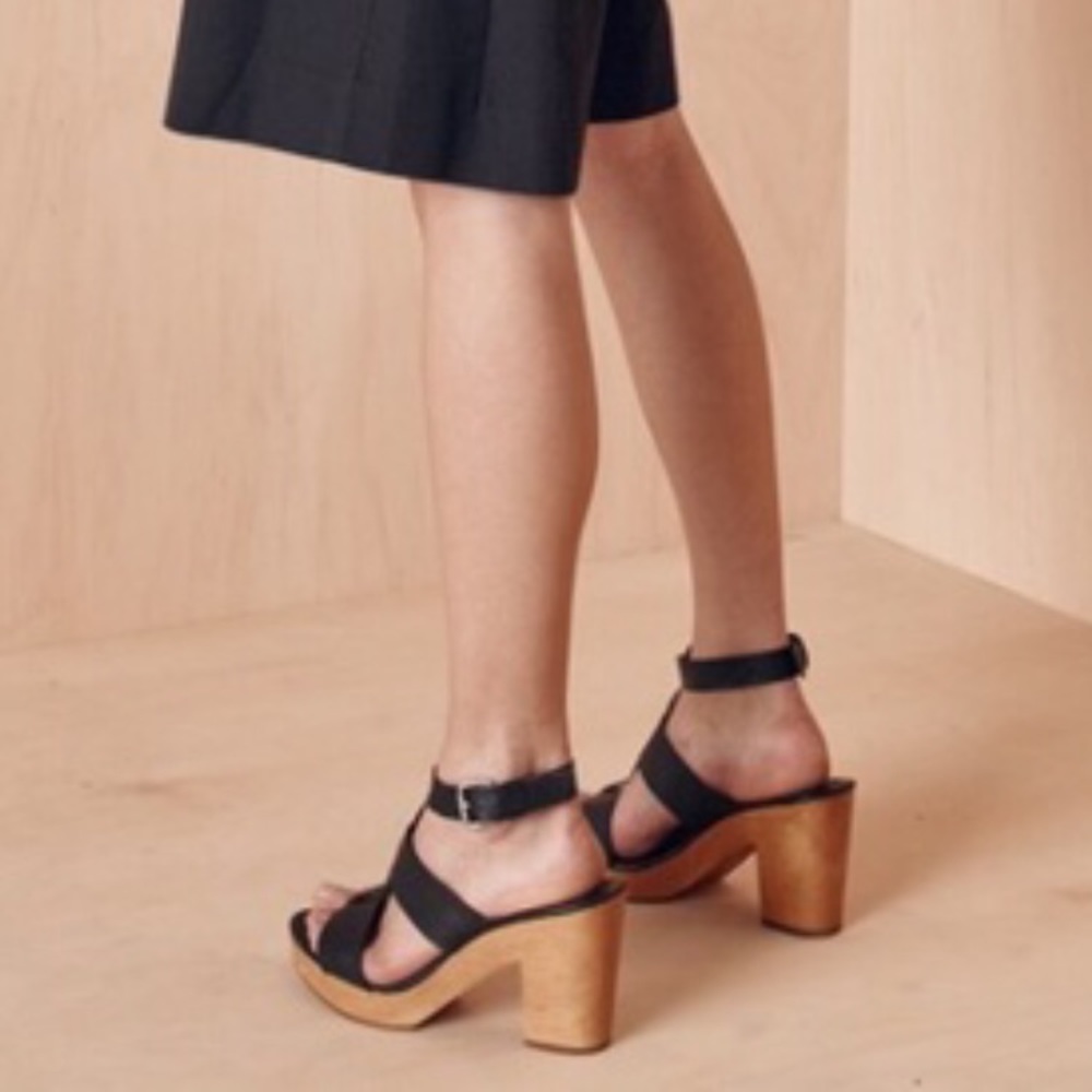 Madewell Irving Sandal in Black, Size 8.5